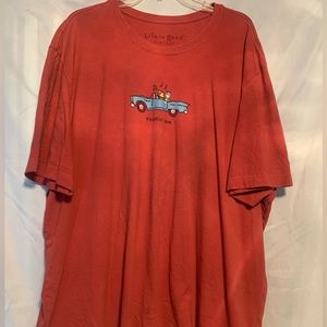 Men’s Life Is Good shirt Traffic Jam EUC